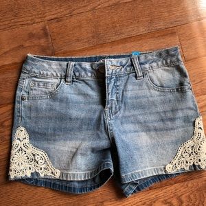 Justice Jean shorts size 12 New